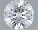 Del inventario de diamantes de laboratorio, 1.07 quilates, Redondo , Color D, claridad VS1 y certificado IGI