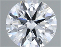 Lab Grown Diamond 1.05 Carats, Round with Ideal Cut, E Color, VVS1 Clarity and Certified by IGI