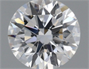 Lab Grown Diamond 1.06 Carats, Round with Ideal Cut, E Color, VVS1 Clarity and Certified by IGI