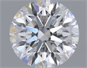 Del inventario de diamantes de laboratorio, 1.09 quilates, Redondo , Color E, claridad VVS1 y certificado IGI