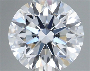 Picture of Lab Grown Diamond 1.06 Carats, Round with Ideal Cut, E Color, VVS1 Clarity and Certified by IGI