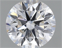 Lab Grown Diamond 1.04 Carats, Round with Ideal Cut, E Color, VVS1 Clarity and Certified by IGI