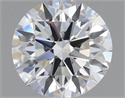 Lab Grown Diamond 1.04 Carats, Round with Ideal Cut, E Color, VVS1 Clarity and Certified by IGI