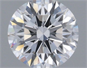 Lab Grown Diamond 1.04 Carats, Round with Ideal Cut, E Color, VVS1 Clarity and Certified by IGI