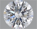 Lab Grown Diamond 1.04 Carats, Round with Excellent Cut, E Color, VVS1 Clarity and Certified by IGI
