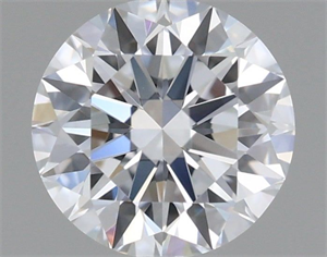 Picture of Lab Grown Diamond 1.04 Carats, Round with Excellent Cut, E Color, VVS1 Clarity and Certified by IGI