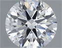 Lab Grown Diamond 1.06 Carats, Round with Ideal Cut, E Color, VVS1 Clarity and Certified by IGI