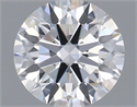 Lab Grown Diamond 1.04 Carats, Round with Ideal Cut, E Color, VVS1 Clarity and Certified by IGI