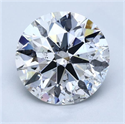 Diamante Natural 2.00 quilates, Redondo , Color G, claridad SI2 y certificado GIA