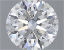Natural Diamond 0.58 Carats, Round with Very Good Cut, E Color, VS2 Clarity and Certified by IGI