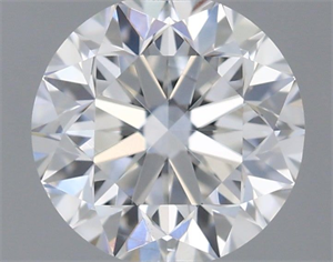 Picture of Natural Diamond 0.58 Carats, Round with Very Good Cut, E Color, VS2 Clarity and Certified by IGI