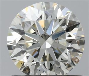 Foto Diamante Natural 0.70 quilates, Redondo , Color J, claridad VS2 y certificado IGI de