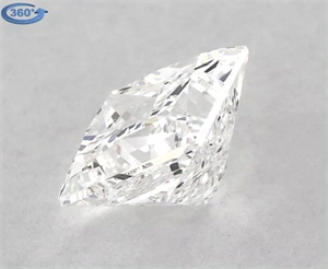 Picture of Natural Diamond 1.02 Carats, Princess with  Cut, F Color, VS2 Clarity and Certified by GIA