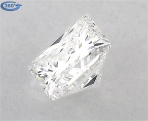Picture of Natural Diamond 1.00 Carats, Princess with  Cut, G Color, VS2 Clarity and Certified by GIA