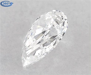 Picture of Natural Diamond 0.91 Carats, Pear with  Cut, D Color, SI1 Clarity and Certified by GIA