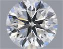 Natural Diamond 0.71 Carats, Round with Very Good Cut, I Color, VS2 Clarity and Certified by GIA