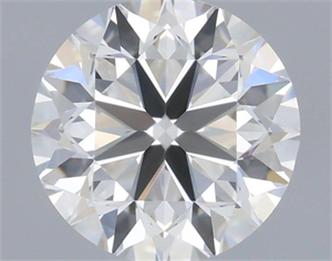 Picture of Natural Diamond 0.70 Carats, Round with Very Good Cut, I Color, VVS2 Clarity and Certified by GIA