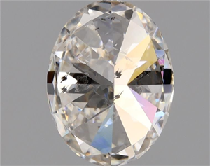 Foto Diamante Natural 1.02 quilates, Ovalado , Color J, claridad SI2 y certificado GIA de