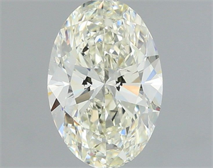Picture of Natural Diamond 1.00 Carats, Oval with  Cut, J Color, SI1 Clarity and Certified by IGI