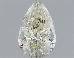 Picture of Natural Diamond 1.51 Carats, Pear with  Cut, J Color, SI2 Clarity and Certified by IGI