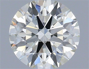 Picture of Natural Diamond 0.45 Carats, Round with Excellent Cut, H Color, VS2 Clarity and Certified by IGI