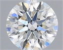 Natural Diamond 0.41 Carats, Round with Excellent Cut, E Color, VS1 Clarity and Certified by IGI