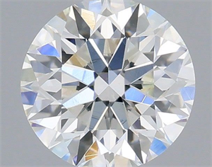 Picture of Natural Diamond 0.41 Carats, Round with Excellent Cut, E Color, VS1 Clarity and Certified by IGI