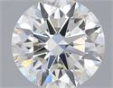 Natural Diamond 0.45 Carats, Round with Excellent Cut, H Color, VS2 Clarity and Certified by IGI