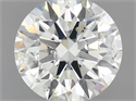 Natural Diamond 0.71 Carats, Round with Excellent Cut, I Color, SI2 Clarity and Certified by IGI