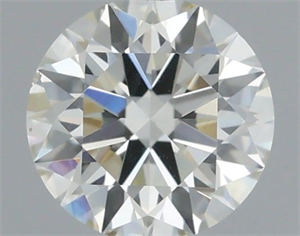 Picture of Natural Diamond 0.42 Carats, Round with Excellent Cut, I Color, VS2 Clarity and Certified by IGI
