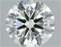 Natural Diamond 0.70 Carats, Round with Excellent Cut, J Color, SI2 Clarity and Certified by IGI