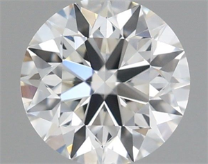 Picture of Natural Diamond 0.40 Carats, Round with Excellent Cut, H Color, VS1 Clarity and Certified by IGI