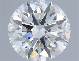 Picture of Natural Diamond 0.40 Carats, Round with Excellent Cut, I Color, SI1 Clarity and Certified by IGI