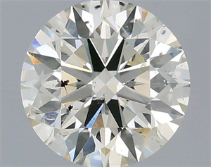 Foto Diamante Natural 0.82 quilates, Redondo , Color I, claridad SI2 y certificado IGI de