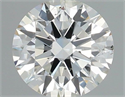 Diamante Natural 0.62 quilates, Redondo , Color H, claridad SI2 y certificado IGI