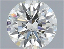 Natural Diamond 0.41 Carats, Round with Excellent Cut, I Color, SI1 Clarity and Certified by IGI