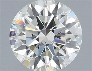 Picture of Natural Diamond 0.41 Carats, Round with Excellent Cut, I Color, SI1 Clarity and Certified by IGI