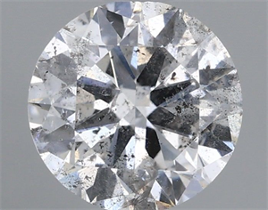 Picture of Natural Diamond 1.00 Carats, Round with Very Good Cut, G Color, I1 Clarity and Certified by IGI