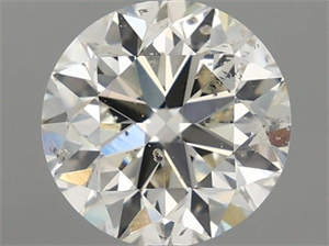 Picture of Natural Diamond 1.00 Carats, Round with Very Good Cut, I Color, SI2 Clarity and Certified by IGI