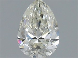 Picture of Natural Diamond 1.00 Carats, Pear with  Cut, I Color, SI1 Clarity and Certified by IGI