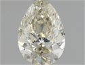 Natural Diamond 1.00 Carats, Pear with  Cut, K Color, SI2 Clarity and Certified by IGI