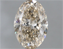 Natural Diamond 2.01 Carats, Oval with  Cut, K Color, SI2 Clarity and Certified by IGI