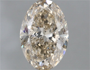 Picture of Natural Diamond 2.01 Carats, Oval with  Cut, K Color, SI2 Clarity and Certified by IGI