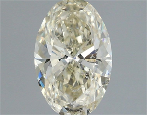 Foto Diamante Natural 1.02 quilates, Ovalado , Color L, claridad SI2 y certificado IGI de