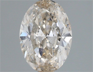 Picture of Natural Diamond 1.01 Carats, Oval with  Cut, K Color, SI2 Clarity and Certified by IGI
