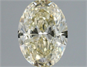 Natural Diamond 1.01 Carats, Oval with  Cut, M Color, SI2 Clarity and Certified by IGI