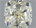 Natural Diamond 1.01 Carats, Cushion with  Cut, L Color, VVS2 Clarity and Certified by IGI