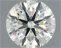 Natural Diamond 0.58 Carats, Round with Excellent Cut, M Color, VS2 Clarity and Certified by GIA