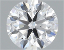 Del inventario de diamantes de laboratorio, 1.08 quilates, Redondo , Color E, claridad VVS2 y certificado IGI