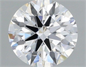 Del inventario de diamantes de laboratorio, 1.08 quilates, Redondo , Color D, claridad VS2 y certificado IGI